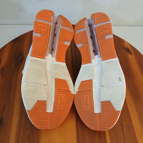 On Running Cloudnova Flux Women's Running Shoes Sneakers White Pink 6.5 - Picture 7 of 9